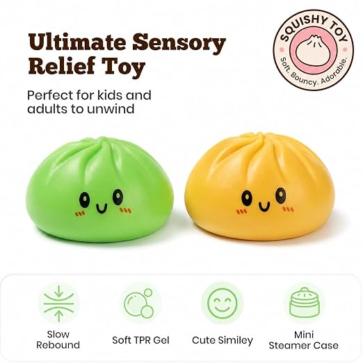 DaMpLiNg Squishy Ball | DaMpLiNg Squishy Mystery Box | Cute Big DaMpLiNg Stress Ball | Fidget Sensory Toy for Adults Anxiety Relief