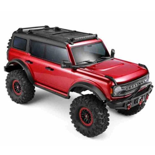 Wltoys 104020 RTR 1/10 2.4G 4WD RC Car Rock Crawler Off-Road Climbing Truck Full Proportional LED Light Vehicles Models Toys - Red Standard Version