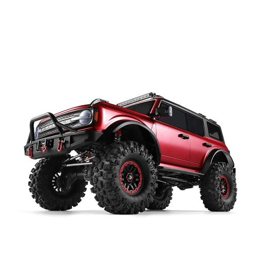 Wltoys 104020 RTR 1/10 2.4G 4WD RC Car Rock Crawler Off-Road Climbing Truck Full Proportional LED Light Vehicles Models Toys - Red Standard Version