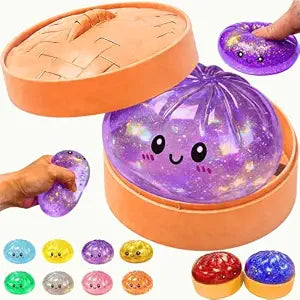 DaMpLiNg Squishy Ball | DaMpLiNg Squishy Mystery Box | Cute Big DaMpLiNg Stress Ball | Fidget Sensory Toy for Adults Anxiety Relief
