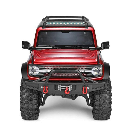 Wltoys 104020 RTR 1/10 2.4G 4WD RC Car Rock Crawler Off-Road Climbing Truck Full Proportional LED Light Vehicles Models Toys - Red Standard Version