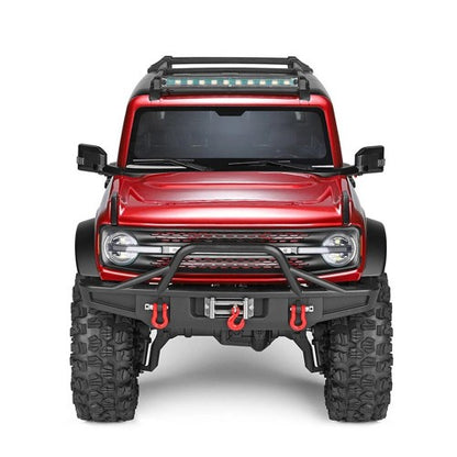 Wltoys 104020 RTR 1/10 2.4G 4WD RC Car Rock Crawler Off-Road Climbing Truck Full Proportional LED Light Vehicles Models Toys - Red Standard Version