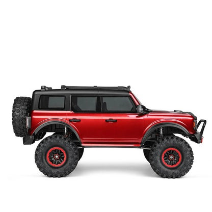 Wltoys 104020 RTR 1/10 2.4G 4WD RC Car Rock Crawler Off-Road Climbing Truck Full Proportional LED Light Vehicles Models Toys - Red Standard Version