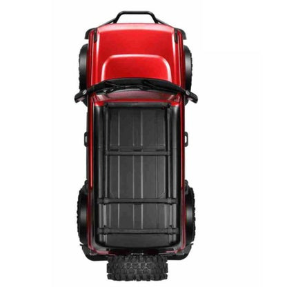 Wltoys 104020 RTR 1/10 2.4G 4WD RC Car Rock Crawler Off-Road Climbing Truck Full Proportional LED Light Vehicles Models Toys - Red Standard Version